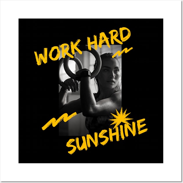 Workout Sunshine Wall Art by ballhard